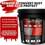 4-in-1 Rust Converter & Metal Primer, 141 Fl OZ Red Rust Inhibitor Paint - Image 2
