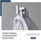 Angle Simple Towel Hook for Bathroom, SUS 304 Stainless Steel Robe Coat Hook - Image 8