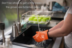 KITCHEN PERFECTION Silicone Smoker Oven Gloves -Extreme Heat Resistant BBQ - Image 6