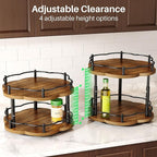 Lazy Susan Spice Rack Organization - Image 5