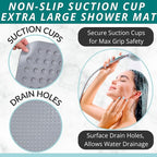 ENKOSI Extra Large Square Non Slip Shower Mat - Image 2