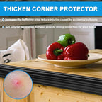 Wall Corner Protector Peel and Stick Corner Trim Molding Flexible Inside & - Image 4