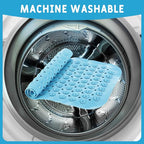Dunzy 12 Pcs Non Slip Bath Mats 27.6x14.2 Inches TPE Bathtub Mats - Image 6
