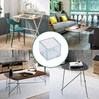 16 Pcs Transparent Square Anti-Slip Rubber Leg Tips Chair Leg Caps Furniture - Image 7