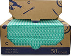 Heavy Duty Wipes Dish Cloths 50Pieces Reusable Wipes Multi-use Cleaning Cloths - Image 2