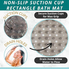 ENKOSI Bathtub Mat – 40 x 16 Inch Extra Long Non Slip Shower Mat – Anti Slip - Image 2