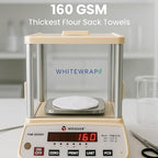 Flour Sack Towels| Tea Towel for Crafts| Kitchen Dish Cotton Blank Towel for - Image 4