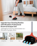 MR.SIGA Broom and Dustpan Set - Image 5