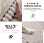 OTOB Couch Cover for Dogs Washable, Non Slip Plush Fuzzy Sofa Covers for 3 - Image 4