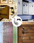 MoHern Cabinet Locks, Zinc Alloy Cam Lock - Image 3