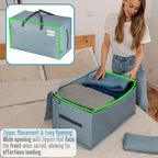 VENO 10 Pack Moving and Storage Bags, Heavy Duty, Alternative to Moving Boxes - Image 2