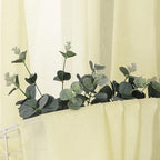 Tollpiz Sheer Curtain Linen Textured Bedroom Curtains Sheer Light Filtering Rod - Image 6