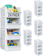 TidyFriend Plastic Stackable Bins - Image 2