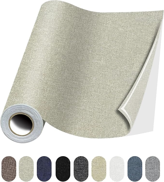 Fabric Repair Patches, Linen Repair Tape Self-Adhesive Fabric Patches Durable by Lifeshoon