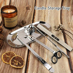 5 in 1 Candle Accessory Set, Candle Wick Trimmer Cutter, Candle Snuffer & - Image 6