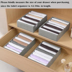 4 Packs T-shirt Drawer Organizers - Image 4