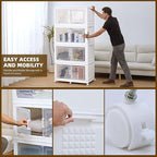 752QT/188Gal 4 Stackable Storage Bins - Image 6