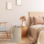 Cotton Rope Laundry Basket Hamper - Image 5