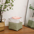 Cube Storage Bins, Collapsible Fabric Storage Cubes Bins, 11 Inch Cube Storage - Image 2