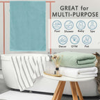 VOOVA & MOVAS Bath Towels Set of 4, Large 30" x 56" - Image 5