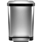 Hefty Stainless Steel Step Trash Cans - Image 9