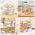 6Pack Pantry Organizers and Storage, Foods Organizer Bins - Image 6