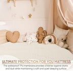 Luxury Waterproof Organic Mattress Protector Twin - Image 6