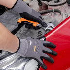 Kebada W2 Work Gloves for Men and Women, Nitrile Coated Working Gloves for - Image 5