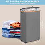 efluky Slim Laundry Basket - Image 4