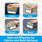 Blue Lake ECOLIFE Plastic-Free Lint Roller – 4-Pack | Extra Sticky & Eco-Lint - Image 6