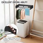FOCHIER F Laundry Drying Rack Wall Mounted Clothes Drying Rack Collapsible - Image 6