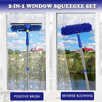 Window Squeegee Cleaner Tool Set, 3-in-1 Window Cleaning Kit - Image 3