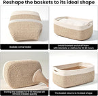 Small Baskets for Organizing, Decorative Storage Baskets for Shelves, Storage - Image 7
