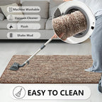 REFETONE Indoor Doormat, Front Door Mat 20"x32" Absorbent Rubber Backing Non - Image 6