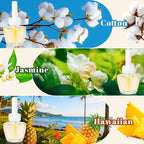 Plug-in Air Freshener Starter Kit, 1 Warmer and 9 Essential Oil Refills - Image 4