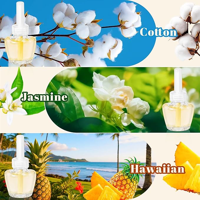 Plug in Air Fresheners Refills, Essential Oil Scented Refill - Image 4