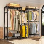 Heavy Duty Garment Rack Large Clothes Rack, Freestanding Closet Portable - Image 9