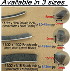 Weather Stripping Brush for Sliding Windows/Doors Frame Side, Pile Self - Image 8