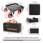 MYUEA【Upgrade Large】 Furniture Dolly, Furniture Movers - Image 6