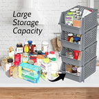 TidyFriend Plastic Stackable Bins - Image 2