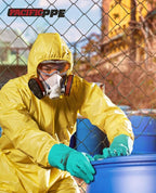 PACIFIC PPE 2 Pairs Nitrile Chemical Resistant Gloves, Resist Strong Acid - Image 7