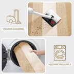 Kitinjoy Indoor Outdoor Door Mat, 48x32 Non-Slip Absorbent Dirt Trapper - Image 5
