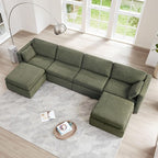 CHITA Oversized Modular Sectional Sofa, FSC Certified U Shaped Couch by CHITALIVING
