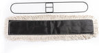 Matthew Cleaning 36'' High Strength Disposable Dust Mop Cotton Cut-end Yarn Mop - Image 3