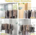 Retractable Clothesline Indoor/Outdoor, Anti-Sag - Image 7
