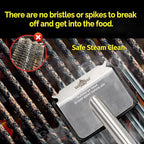 Grill Brush Bristle Free, Upgraded Aramid Fiber Wavy Pad Perfect - Image 7