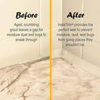 InstaTrim New & Improved Caulk Trim -10ft Ivory 3/4" Wide Caulk Tape - Image 5