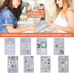 Jewelry Storage 8PACK, Velvet Jewelry Organizer Trays - Image 3