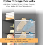Extra Deep Hanging Closet Organizer - Image 6