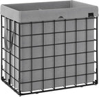 SONGMICS Laundry Hamper, 34.3 Gal. Laundry Basket, Collapsible Clothes Hamper by SONGMICSbySONGMICSHOME